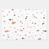 Terrazzo Geschenkpapier Set (Vorderseite)