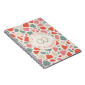 Terrazzo & Gold Wedding | Modern & Fun Celebration Notizblock (Rechte Seite)