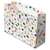 Terrazzo Große Geschenktüte (Rückseite Schrägansicht)