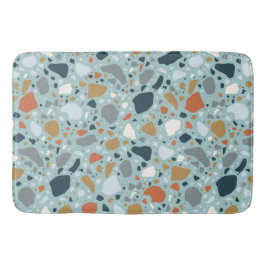 Terrazzo in Blau Badematte