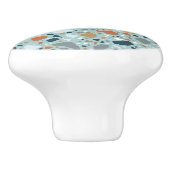 Terrazzo in Blau Keramikknauf (Seitenansicht)