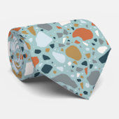 Terrazzo in Blau Krawatte (Gerollt)