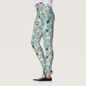 Terrazzo in Blau Leggings (Links)