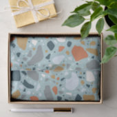 Terrazzo in Blau Seidenpapier (Geschenk)