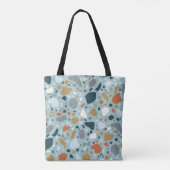 Terrazzo in Blau Tasche (Rückseite)