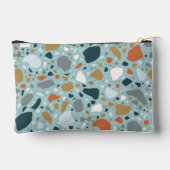 Terrazzo in Blau Zubehörtasche (Rückseite)