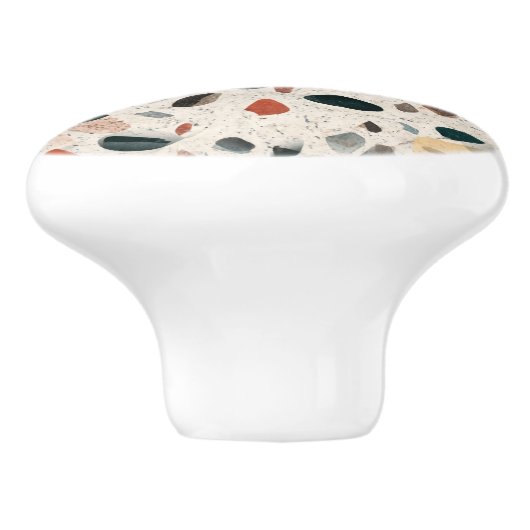 Terrazzo Keramikknauf (Seitenansicht)