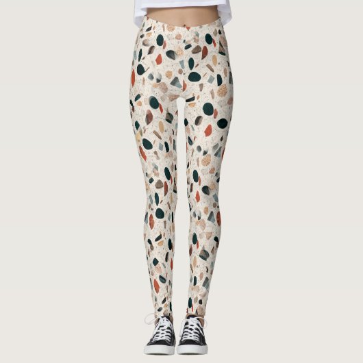 Terrazzo Leggings (Vorderseite)
