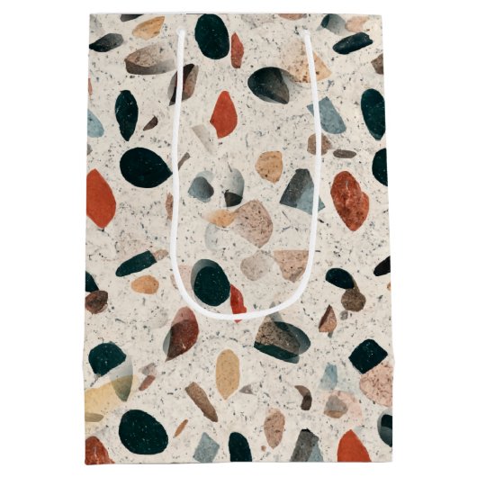 Terrazzo Mittlere Geschenktüte (Rückseite)