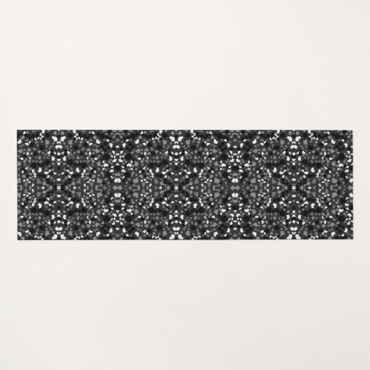 Terrazzo Modern Yoga Mat Yogamatte (Rückseite (Horizontal))