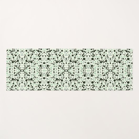 Terrazzo Modern Yoga Mat Yogamatte (Vorderseite (Horizontal))