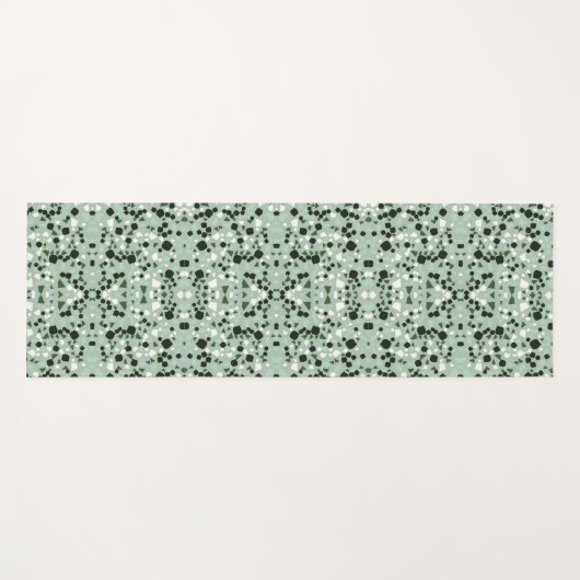 Terrazzo Modern Yoga Mat Yogamatte (Vorderseite (Horizontal))