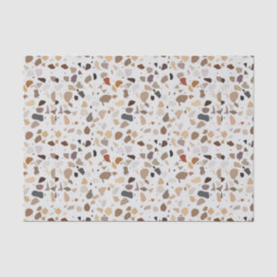 Terrazzo Moderne Kunst Art Deco Stein Mitte des Ja Seidenpapier