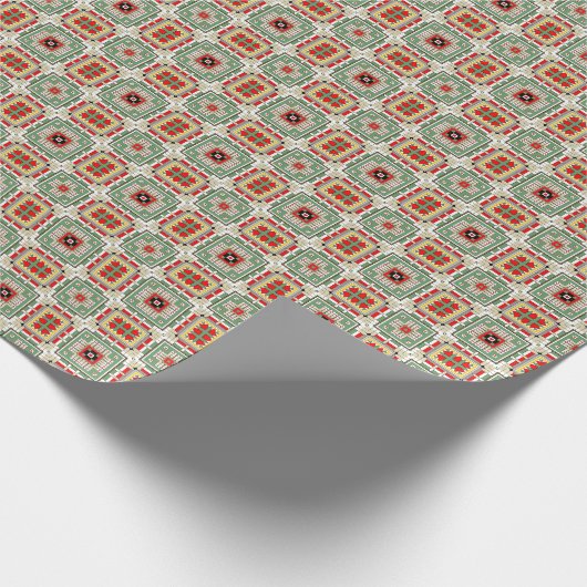 Terrazzo Muster 018 Geschenkpapier (Ecke)