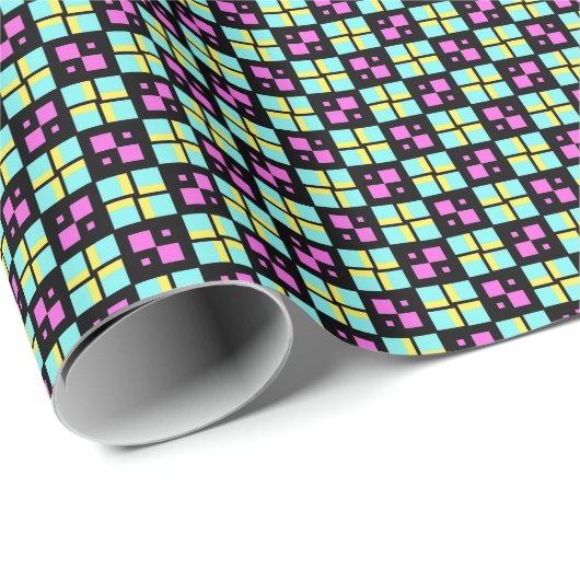 Terrazzo Muster 08 Geschenkpapier (Rolleneckpunkt)