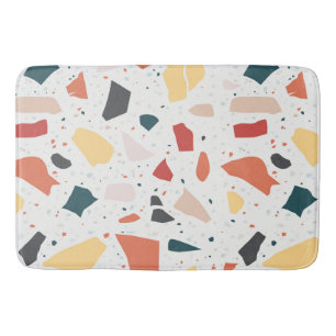 Terrazzo Muster Badematte
