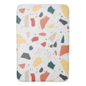 Terrazzo Muster Badematte (Vorderseite Vertikal)