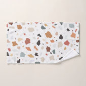 Terrazzo Muster Badhandtuch Set (Handtuch)