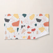 Terrazzo Muster Badhandtuch Set (Handtuch)
