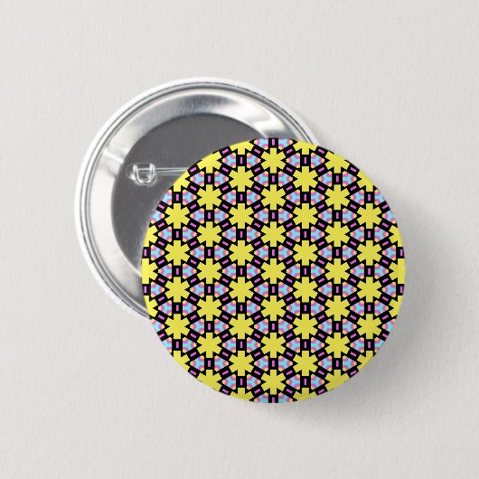 Terrazzo Muster Button (Vorne & Hinten)