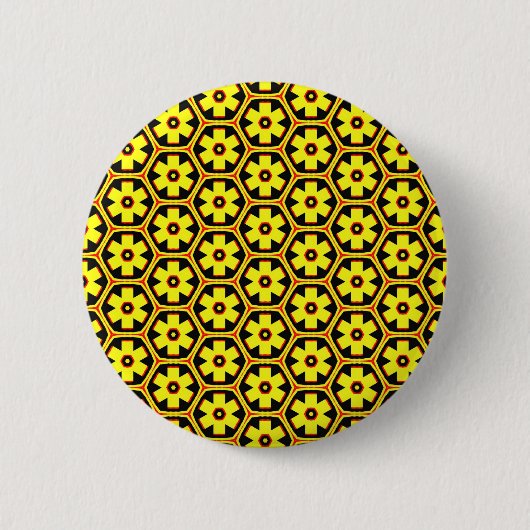 Terrazzo Muster Button (Vorderseite)