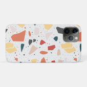 Terrazzo Muster Case-Mate iPhone Hülle (Rückseite (Horizontal))