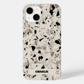 Terrazzo Muster Case-Mate iPhone Hülle (Rückseite)