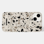 Terrazzo Muster Case-Mate iPhone Hülle (Rückseite (Horizontal))
