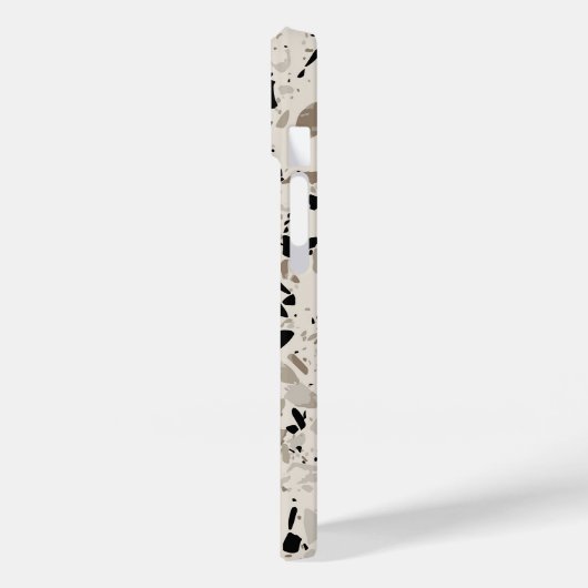 Terrazzo Muster Case-Mate iPhone Hülle (Rückseite / Links)