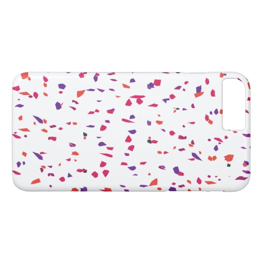 Terrazzo Muster Case-Mate iPhone Hülle (Rückseite (Horizontal))