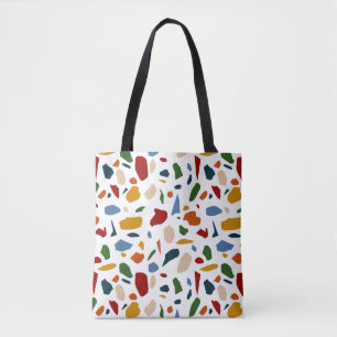 Terrazzo Muster farbenfroh Tasche