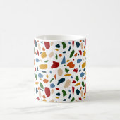 Terrazzo-Muster Farbig Kaffeetasse (Mittel)