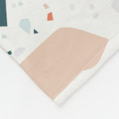 Terrazzo Muster Fleecedecke (Ecke)