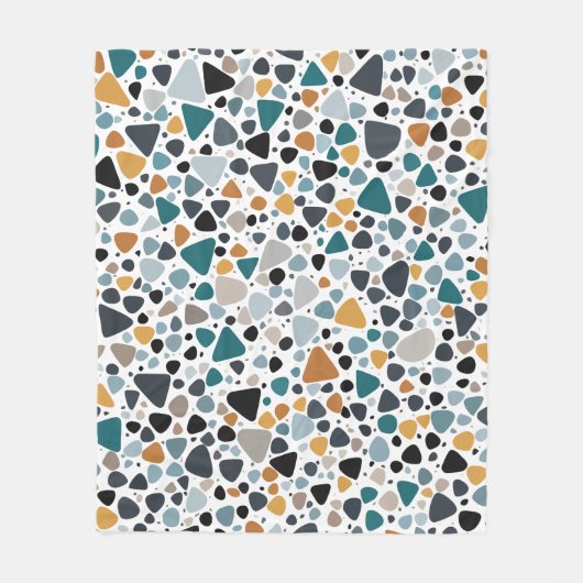 Terrazzo Muster Fleecedecke (Vorderseite)