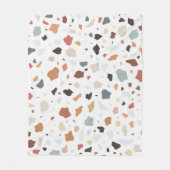 Terrazzo Muster Fleecedecke (Vorderseite)