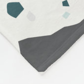 Terrazzo Muster Fleecedecke (Ecke)