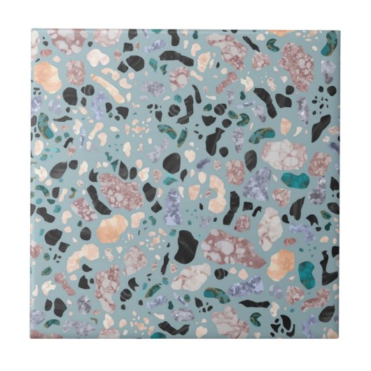 Terrazzo-Muster Fliese (Vorderseite)