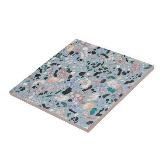 Terrazzo-Muster Fliese (Seite)