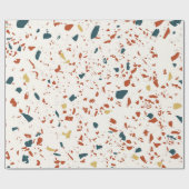 Terrazzo Muster Geschenkpapier (Flach)