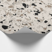 Terrazzo Muster Geschenkpapier (Ecke)