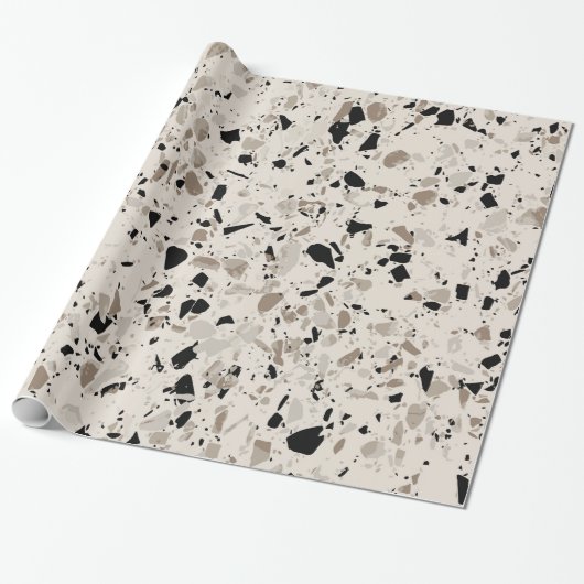 Terrazzo Muster Geschenkpapier (Ungerollt)