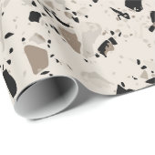 Terrazzo Muster Geschenkpapier (Rolleneckpunkt)