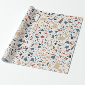 Terrazzo Muster Geschenkpapier (Ungerollt)
