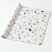 Terrazzo Muster Geschenkpapier (Ungerollt)