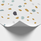 Terrazzo Muster Geschenkpapier (Ecke)