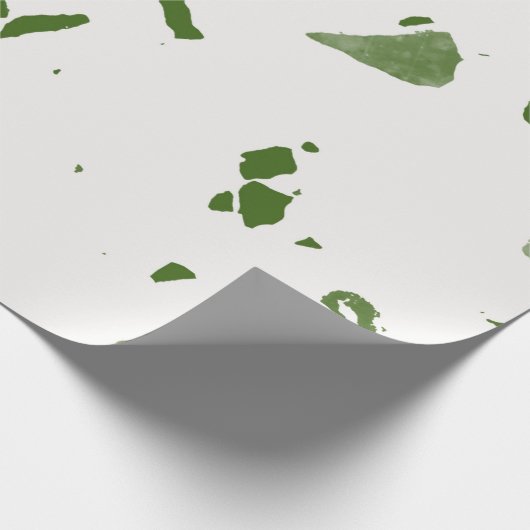 Terrazzo Muster Geschenkpapier (Ecke)