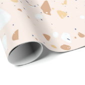 Terrazzo Muster Geschenkpapier (Rolleneckpunkt)