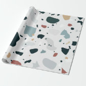 Terrazzo Muster Geschenkpapier (Ungerollt)