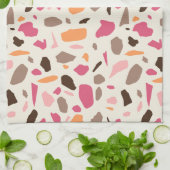 Terrazzo Muster Geschirrtuch (Gefaltet)