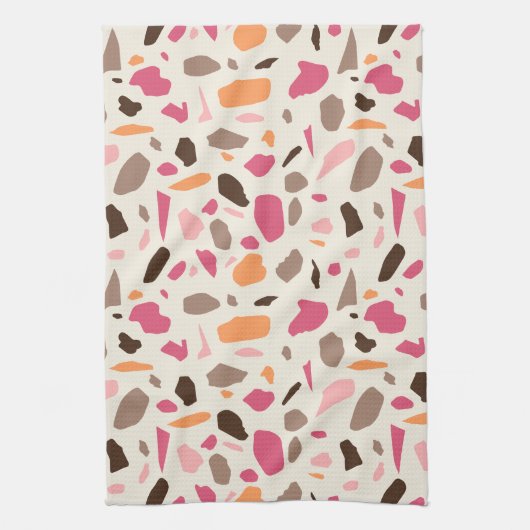 Terrazzo Muster Geschirrtuch (Vertikal)